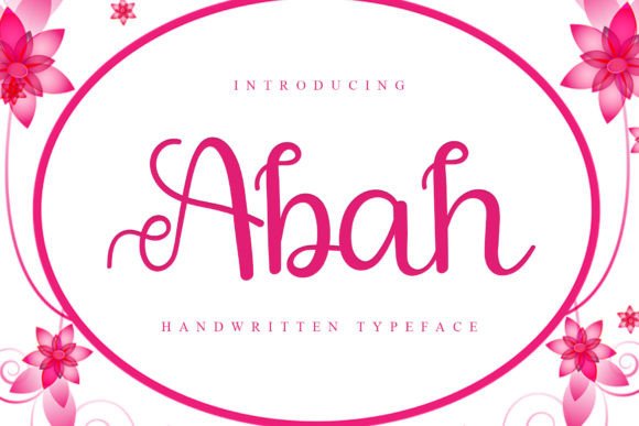Abah Font: Adding Handwritten Elegance to Brand Identity