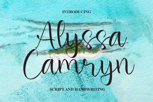 Alyssa Camryn Font: Elevating Brand Elegance for Small Businesses
