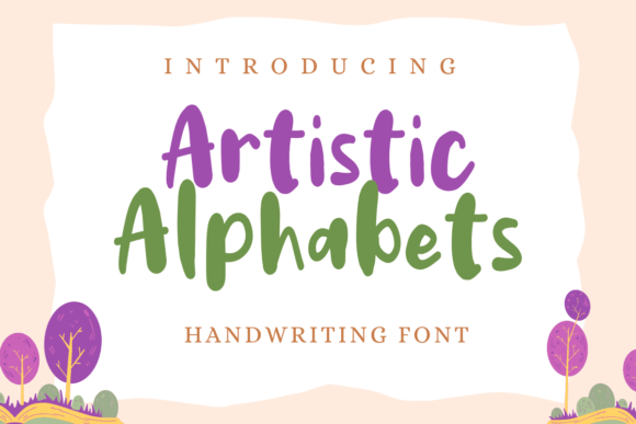 Artistic Alphabets: A Playful Script Font for Modern Web Design Projects