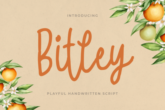 Bitley: A Handwritten Font That Adds Personality to Campaign Visuals