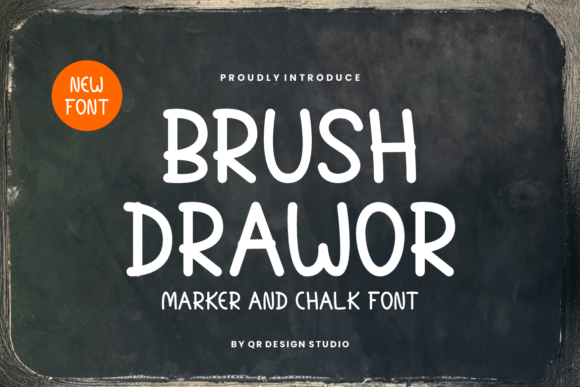 Brush Drawor Font: Adding Handwritten Warmth to Web Design