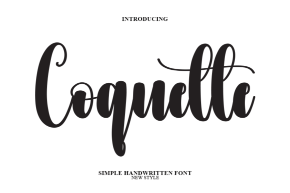 Coquette Font Review: A Script Typeface for Campaigns