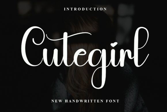 Cutegrirl Font: A Script Typeface for Elegant Branding