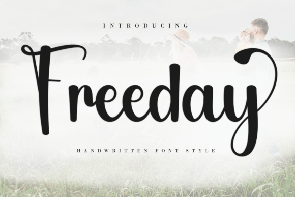 Freeday Font: Testing a Brush Script for Café Branding