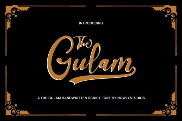 Gulam: A Designer’s Take on This Script Font