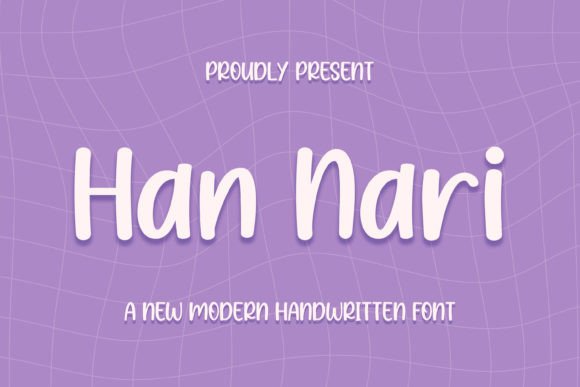 Han Nari Font: Adding Cheerful Handwritten Style to Web Layouts