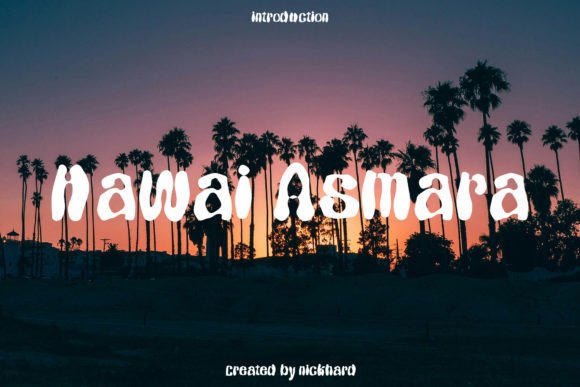 Hawai Asmara Font: Elevating Small Business Branding