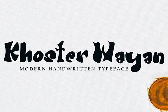 Khooster Wayan Font: Playful Typography for Web Design