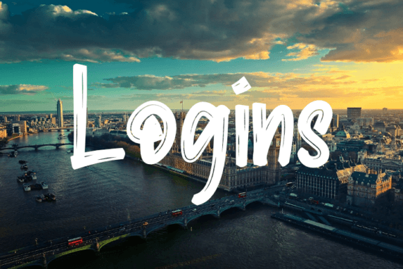Logins Font: Handwritten Style for Web Design