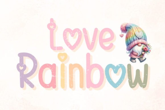 Love Rainbow: A Handwritten Font That Makes Campaigns More Human
