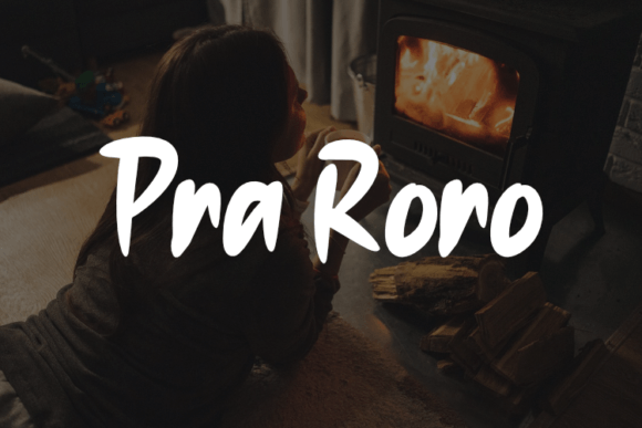 Pra Roro: A Creative Script Font for Modern Brand Typography