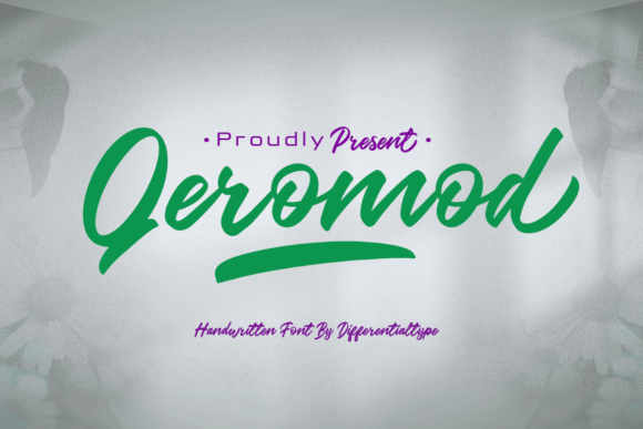 Qeromod Font Review: A Script Typeface for Campaigns