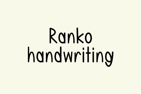 Ranko Font: Adding Whimsy to Campaign Visuals
